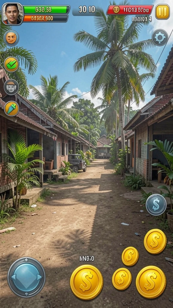Tampilan utama aplikasi dengan logo 1234BETS.