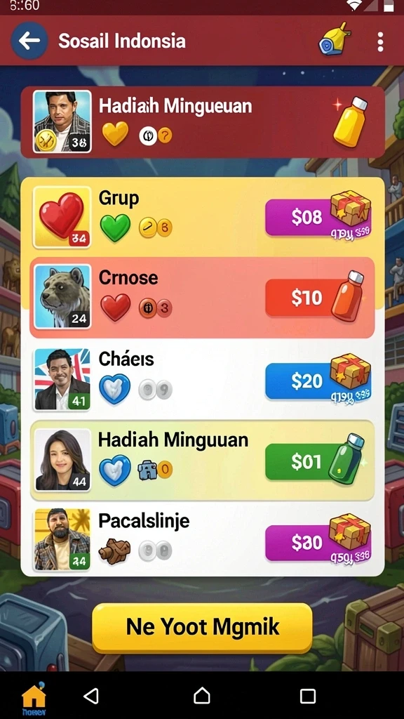 Tangkapan layar pertama menampilkan grafis menakjubkan dalam permainan.