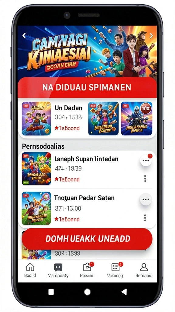 Tampilan antarmuka yang menarik dan mudah dinavigasi.