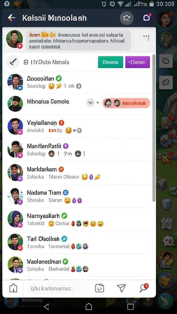 Tangkapan layar menggambarkan suasana level yang menantang.