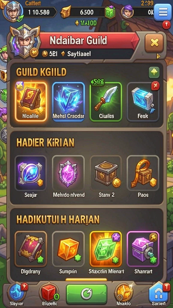 Tantangan baru di level yang lebih sulit.
