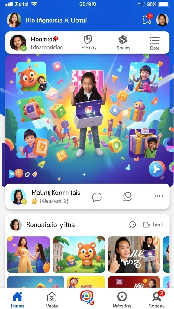 Mode multiplayer untuk bermain bersama teman.