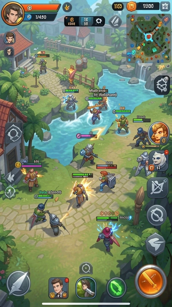 Gameplay yang seru dan penuh tantangan.