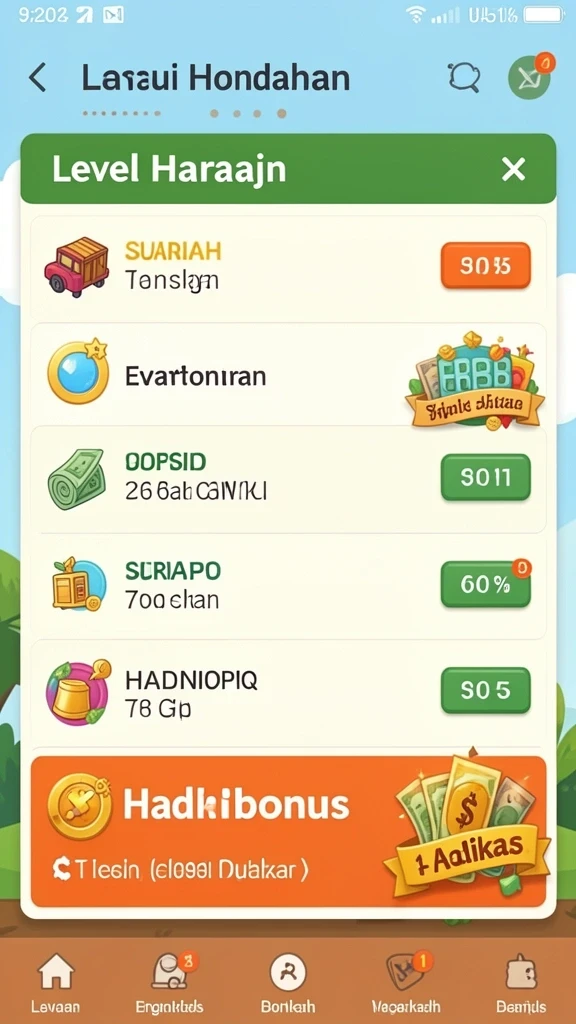 Fitur interaksi sosial yang memperkaya pengalaman bermain.