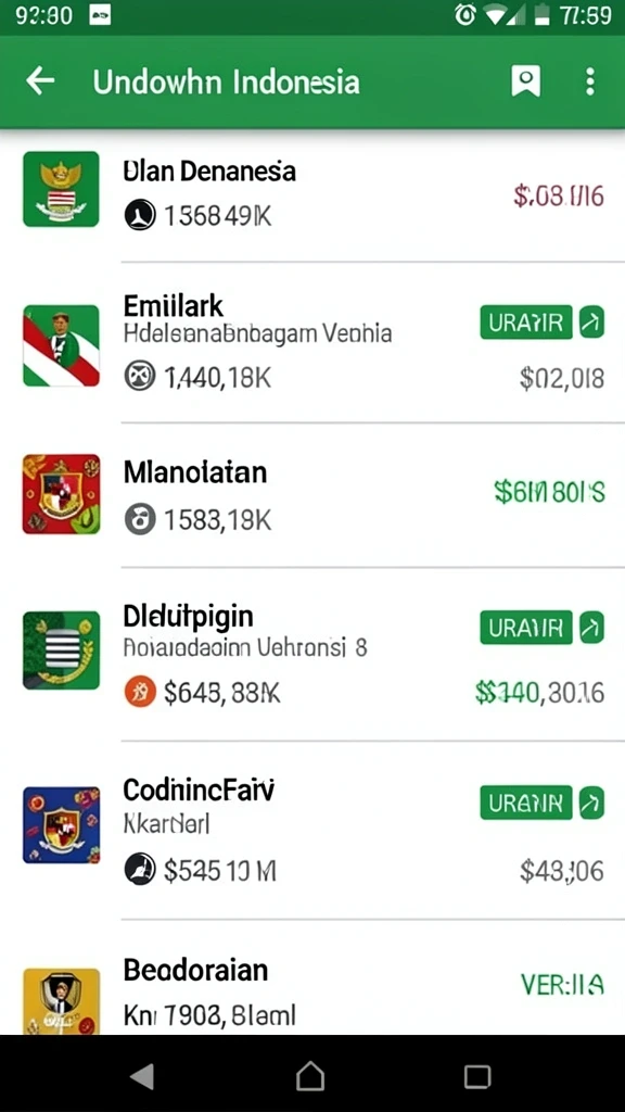Leaderboards untuk bersaing dengan pemain lain di seluruh dunia.