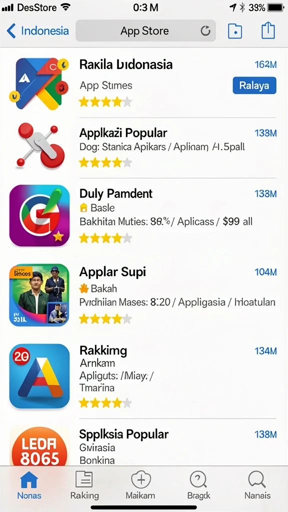 Tampilan antarmuka yang modern dan menarik.