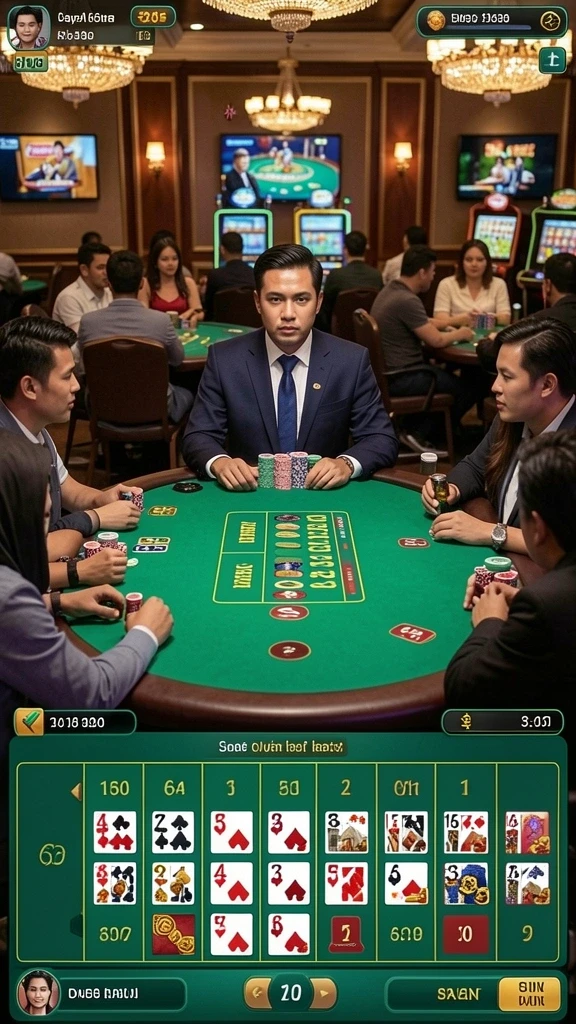 Screenshot menampilkan berbagai pilihan permainan yang tersedia.