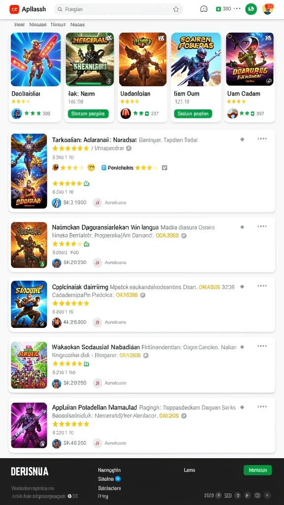 Tampilan menarik dari gameplay yang mengasyikkan.
