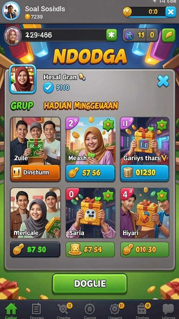 Screenshot menunjukkan berbagai jenis unit tempur dalam permainan.