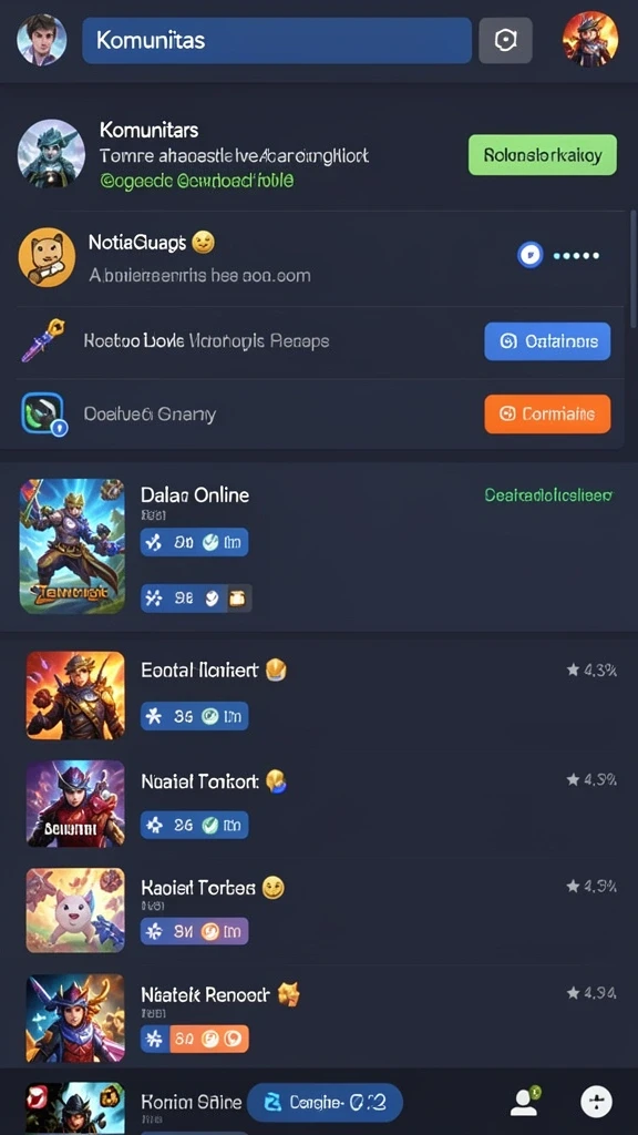 Mode multiplayer yang seru dan kompetitif.