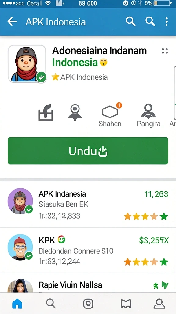 Trek balapan yang memukau dengan berbagai rintangan.
