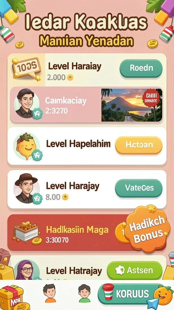 Mode multiplayer yang memungkinkan persaingan seru.