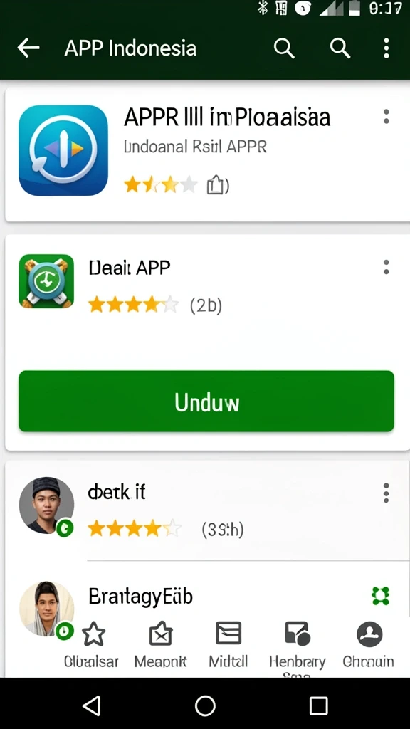 Tampilan antar muka yang intuitif dan user-friendly.