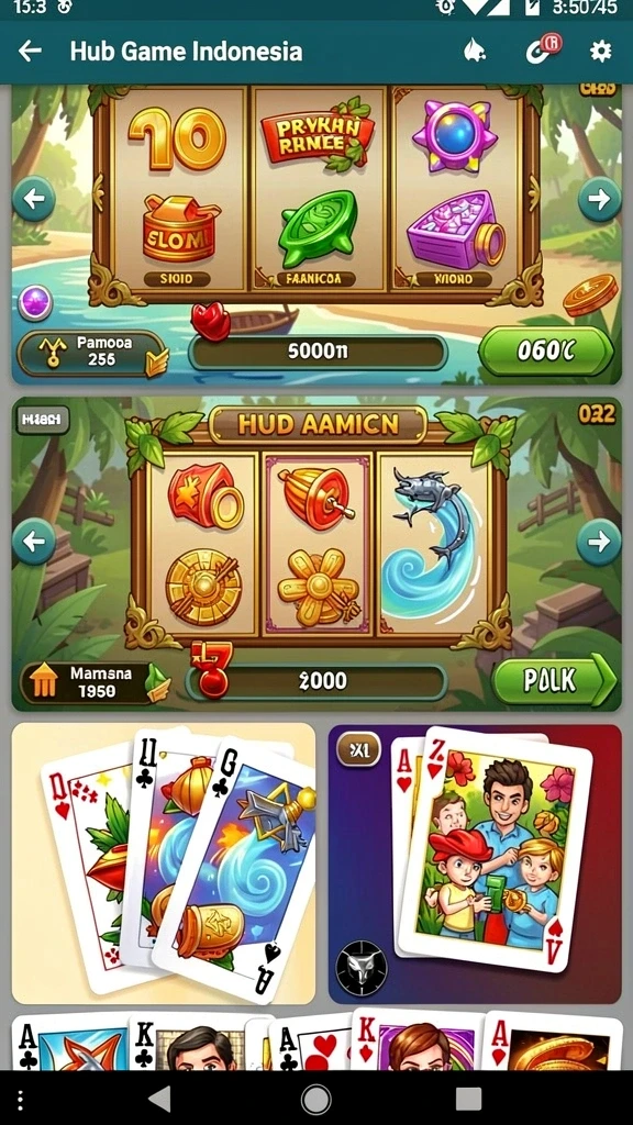 Sistem reward yang memotivasi pemain untuk terus bermain.