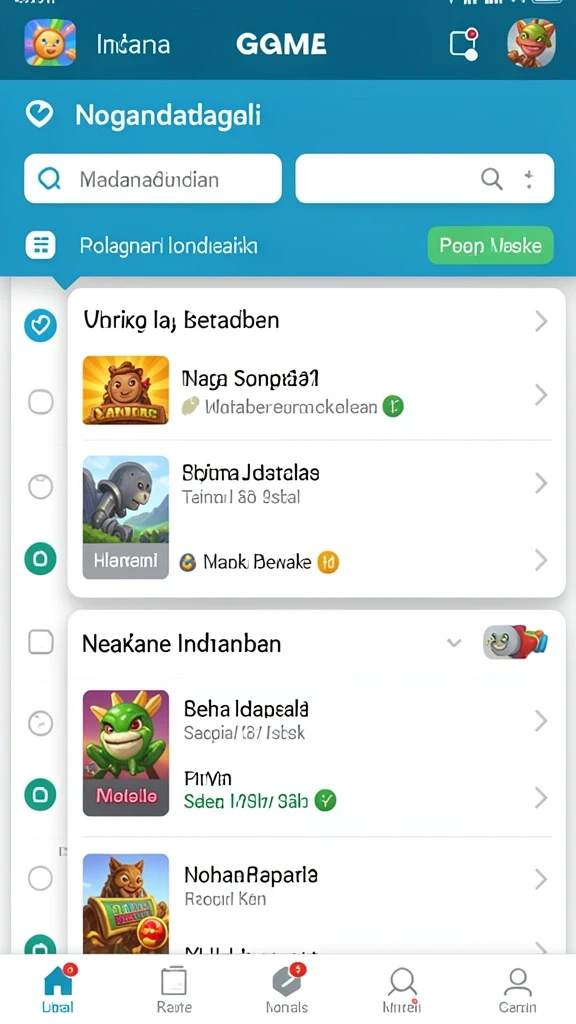 Tampilan awal JUARAGO yang menarik dan user-friendly.