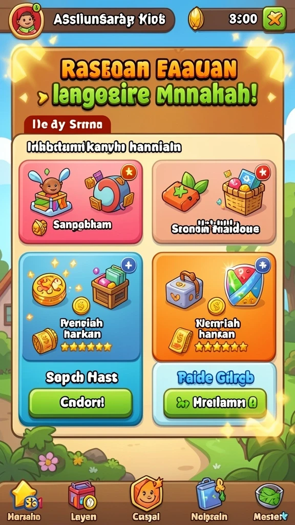 Grafik yang menarik dan detail.