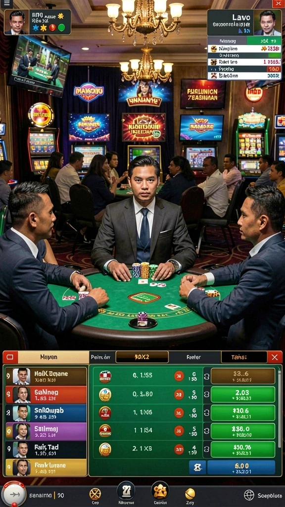 Fitur kompetisi multiplayer yang semakin menambah tantangan.