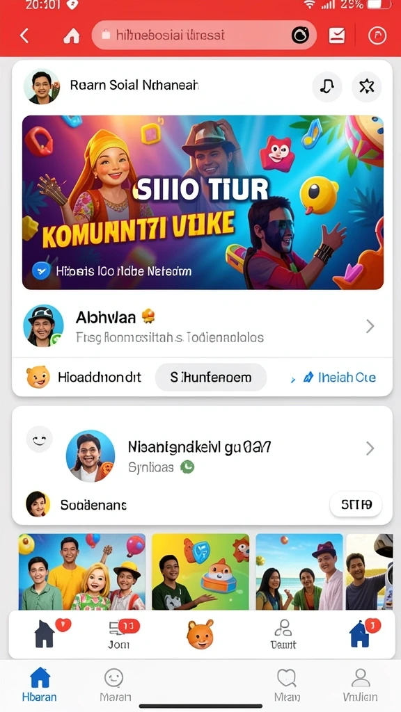 Mode multiplayer yang memungkinkan permainan bersama teman.