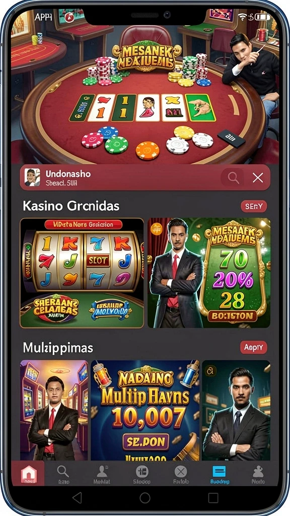 Beragam permainan yang menyenangkan dan mengasyikkan.