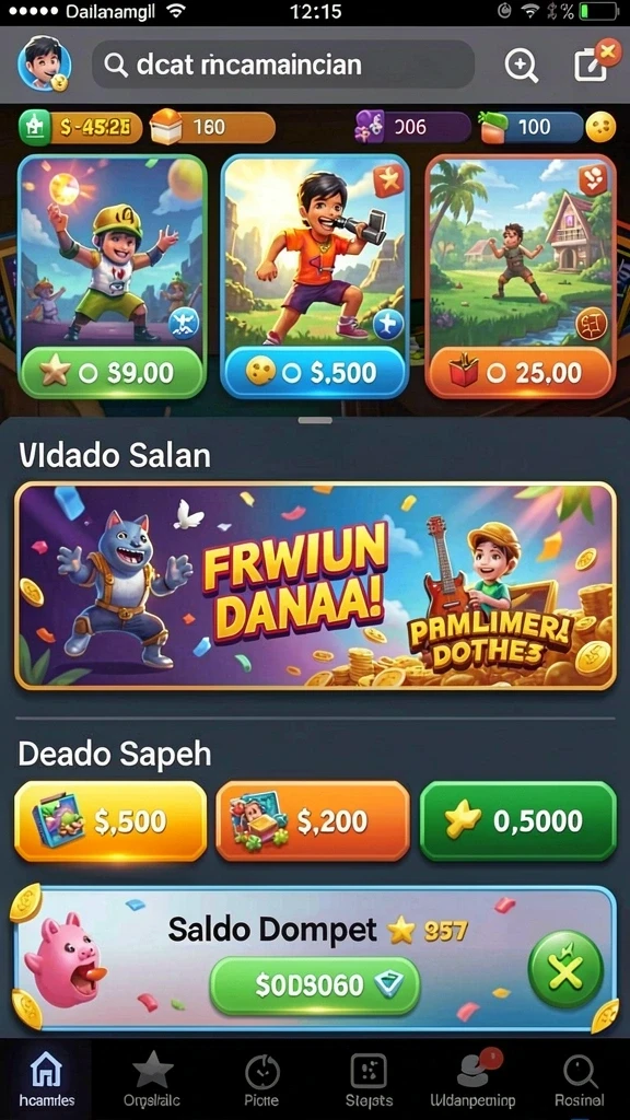 Karakter-karakter unik dengan kemampuan berbeda-beda.