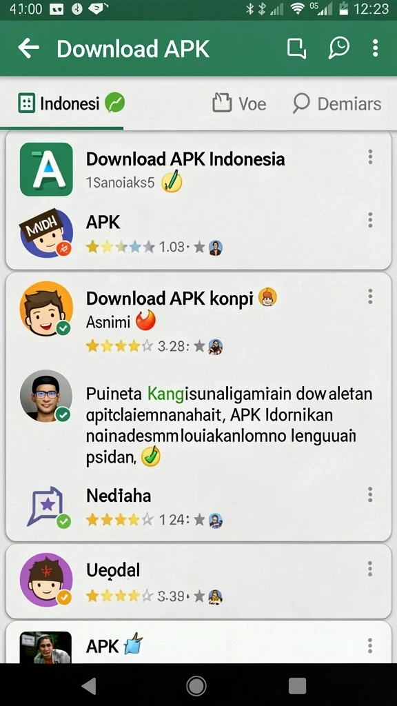 Grafis tile yang detail dan menarik perhatian.