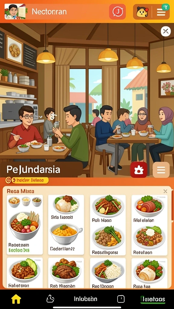 Beragam pilihan permainan yang menarik untuk semua pemain.