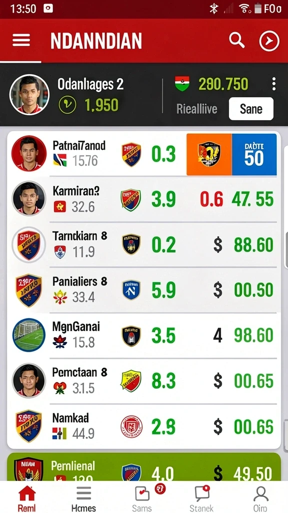 Tampilan level yang menakjubkan dan penuh warna.