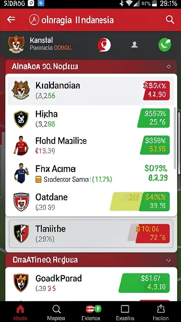 Tangkapan layar fitur leaderboard yang kompetitif.