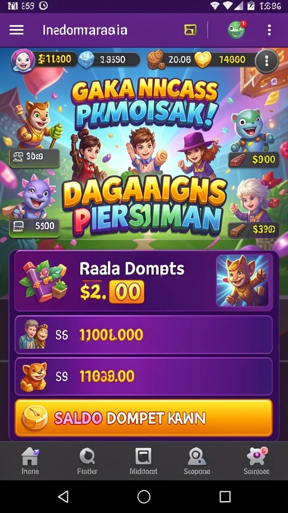 Tampilan antarmuka yang menarik dan mudah digunakan.
