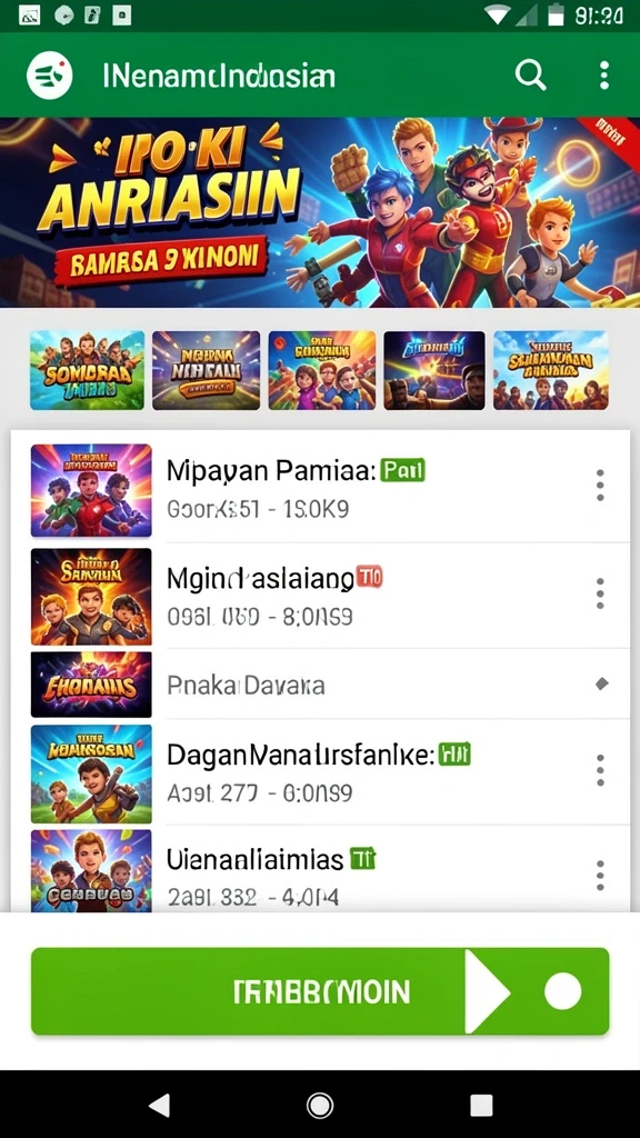 Tampilan antarmuka yang menarik dan mudah dinavigasi.