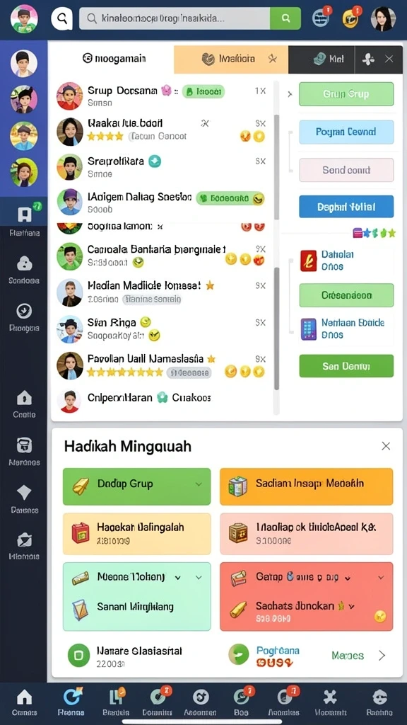Screenshot misi yang menampilkan aksi mendebarkan.
