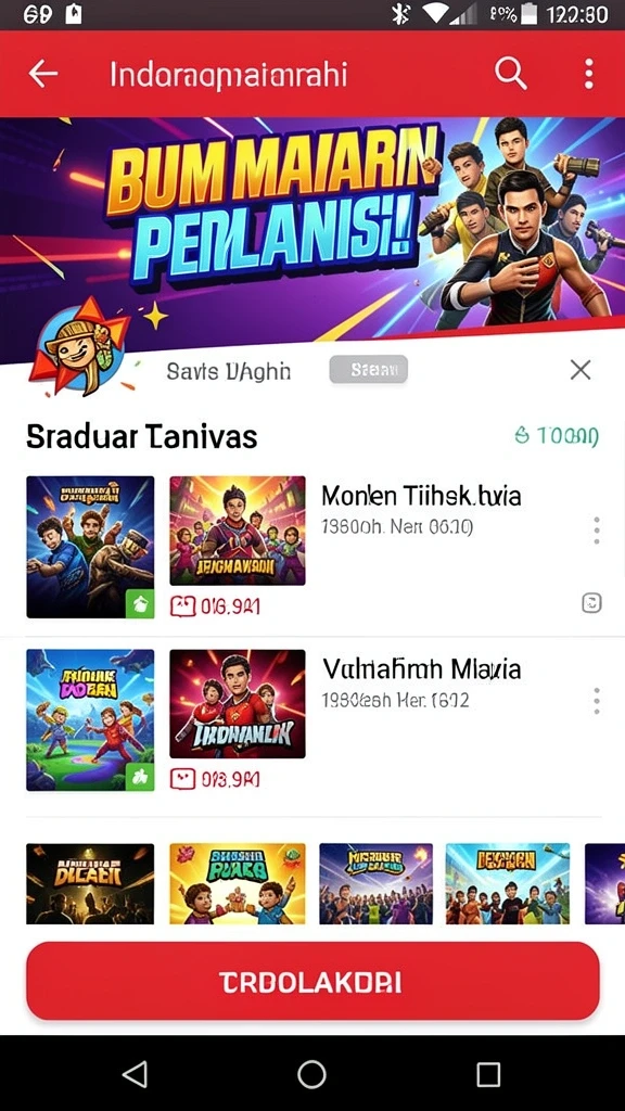 Tampilan grafis yang memukau dan detail.