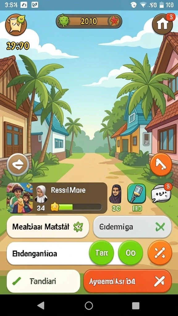 Tampilan menarik dengan grafis yang halus.
