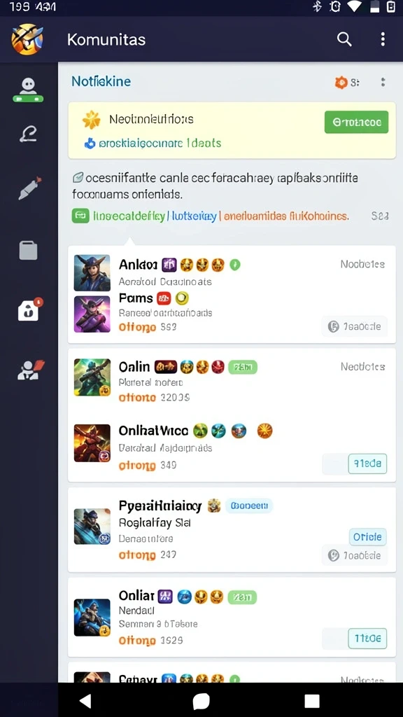 Screenshot 1: Tampilan awal permainan yang menarik.