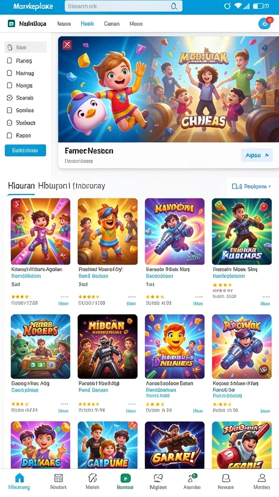 Tampilan permainan slot yang menarik dan penuh warna.