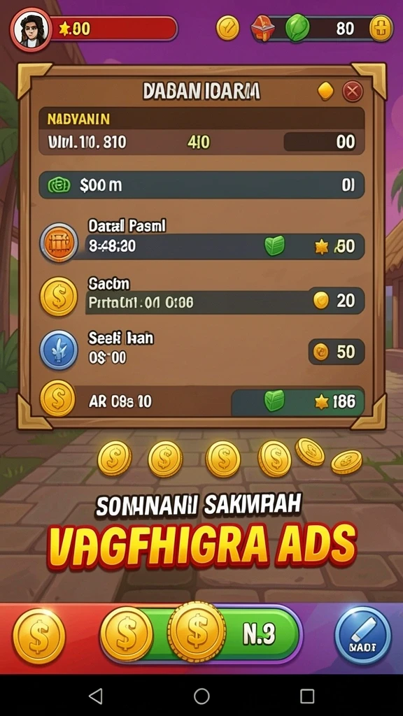 Tampilan antarmuka pengguna yang intuitif.