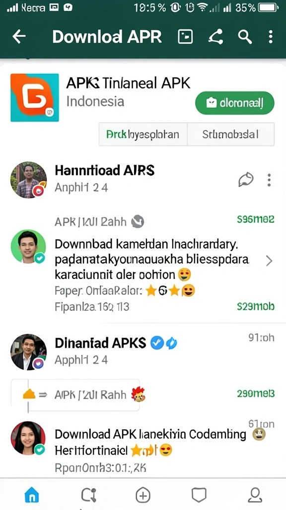 Tampilan antarmuka yang ramah pengguna.