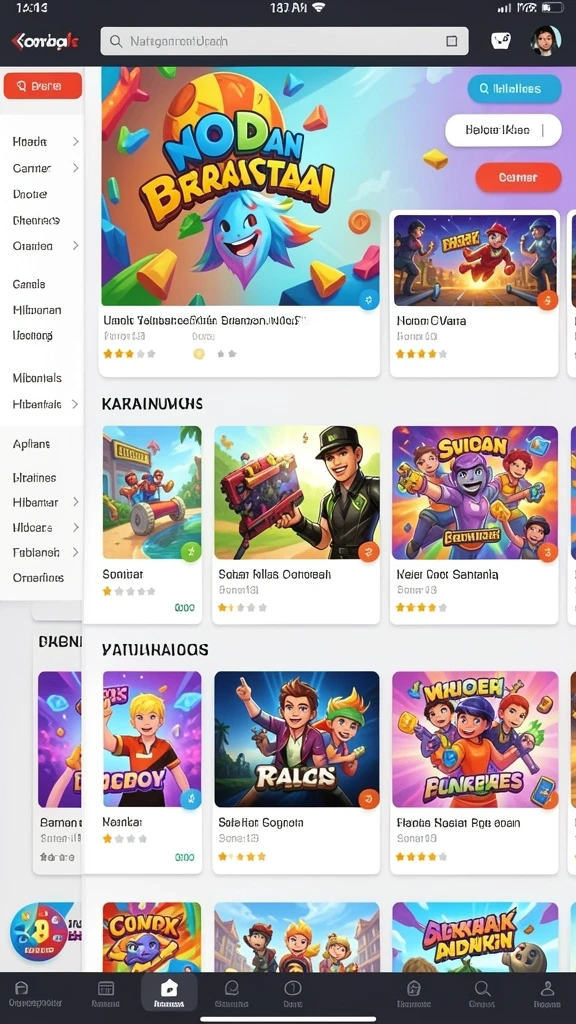 Gambaran pertempuran seru antara pemain di dalam game.