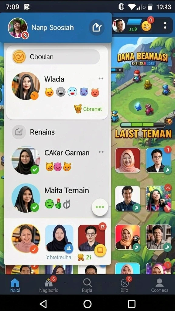 Mode multiplayer yang seru dan mengasyikkan.