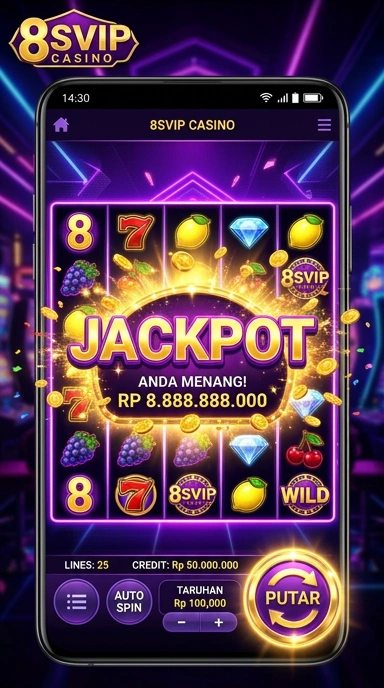 8svip — layar beranda